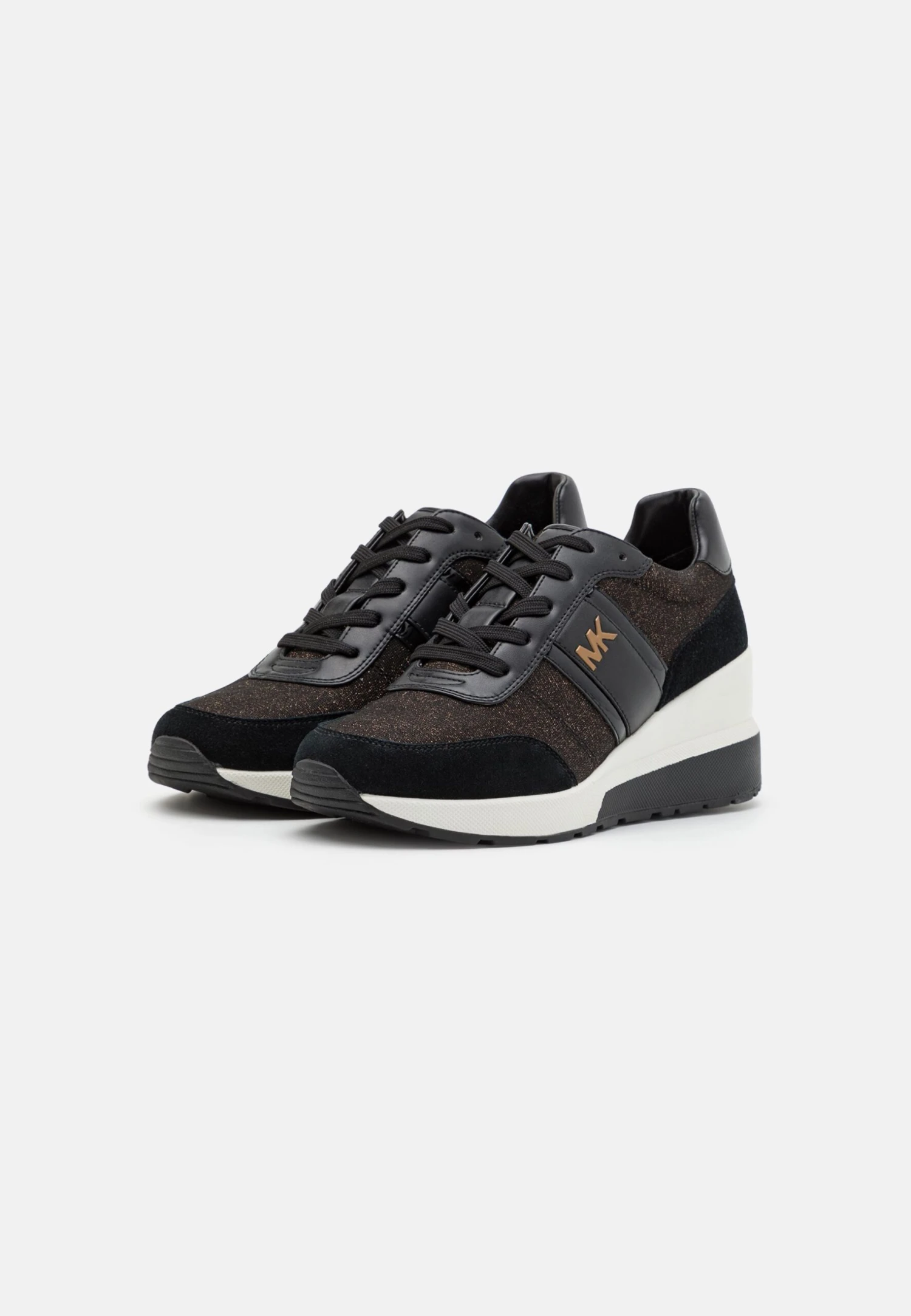 MICHAEL Michael Kors Mabel Trainer - Trainers - Black/Bronze 3 MICHAEL Michael Kors Mabel Trainer - Trainers - Black/Bronze - Image 3