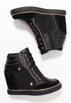 Anna Field Bootie - High-Top Trainers - Black -Clothing Sale Store 03260205d3e746f981a4fd32acd5cdfa