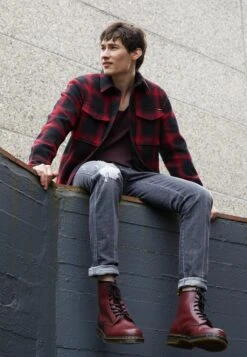 Dr. Martens 1460Boot - Lace-Up Ankle Boots -Clothing Sale Store 064cbc683c9945a599d8084d0e326ed1