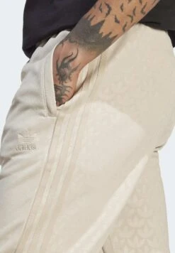 Adidas Originals Graphics Monogram Sst- Tracksuit Bottoms - Beige -Clothing Sale Store 108c483e701741f88b718eca6201bb85