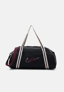 Nike Performance Gym Club Retro - Sports Bag - Black/Sail/Night Maroon