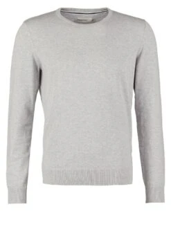 Pier One Basic Crewneck - Jumper - Light Grey -Clothing Sale Store 164460f190b04ae58b2180589ab3c026
