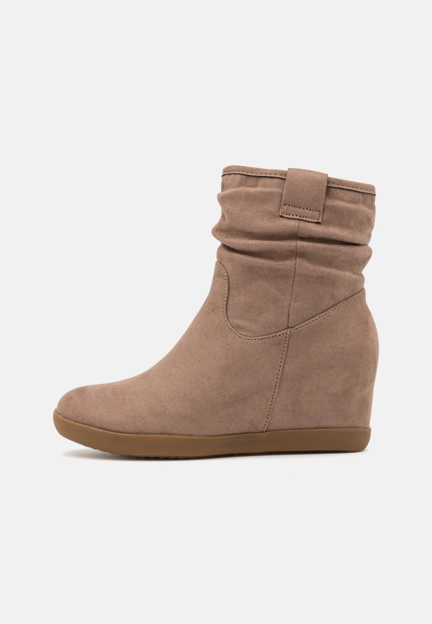 Anna Field Winter Boot - Wedge Ankle Boots - Taupe 2 Anna Field Winter Boot - Wedge Ankle Boots - Taupe - Image 2