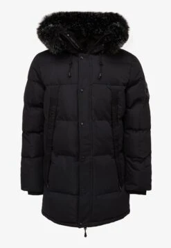 Aylmer Puffer Jacket - Winter Coat - Jet Black -Clothing Sale Store 1916ebd06b154eeead3259774f4cb9f9