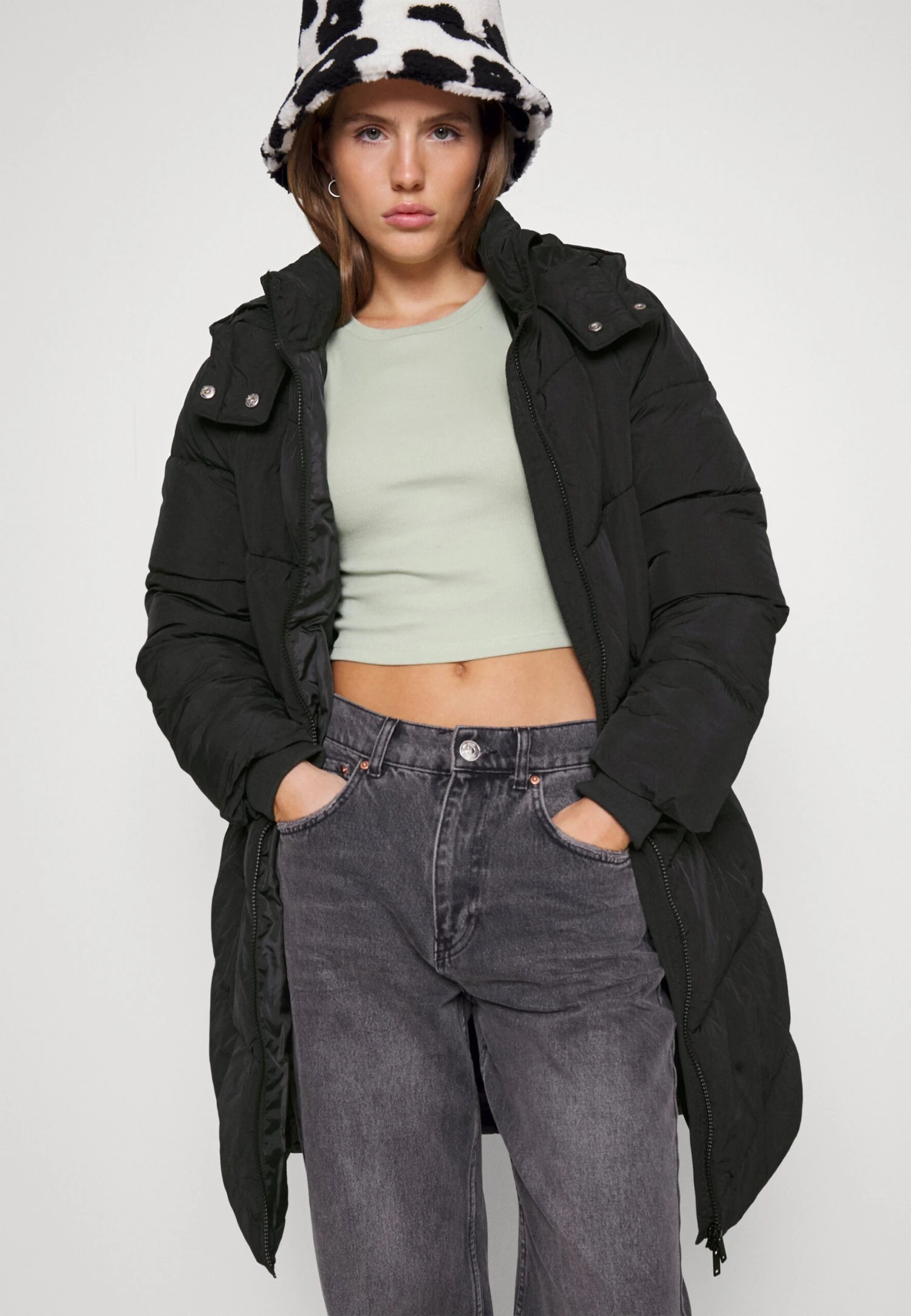 Pieces Petite Pcjamilla Puffer Jacket - Winter Coat - Black 5 Pieces Petite Pcjamilla Puffer Jacket - Winter Coat - Black - Image 5