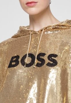Boss Esoca - Sweatshirt - Gold-Coloured 11 Boss Esoca - Sweatshirt - Gold-Coloured -Clothing Sale Store 259649c6e94d4a02825f7b6516c6e5d8