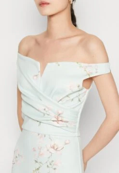 Wal G Wedding Kai V Neck Print Maxi - Occasion Wear - Sage Green -Clothing Sale Store 2def809060d64c89a4da0f50e8cefb7a