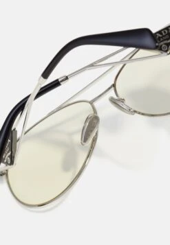 Prada Blue Light Glasses - Silver 7 Prada Blue Light Glasses - Silver -Clothing Sale Store 2e536fb24c34411a8906b7ae58e52e55