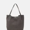 Anna Field Leather - Handbag - Anthracite