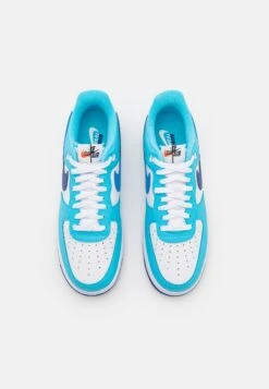 Nike Sportswear Air Force 1 07 Unisex - Trainers - White/Light Photo Blue/Deep Royal Blue/Baltic Blue/Black -Clothing Sale Store 31e78e392ec849f9a91ff1834ad49ccb
