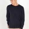 Pier One Basic Crewneck - Jumper - Dark Blue