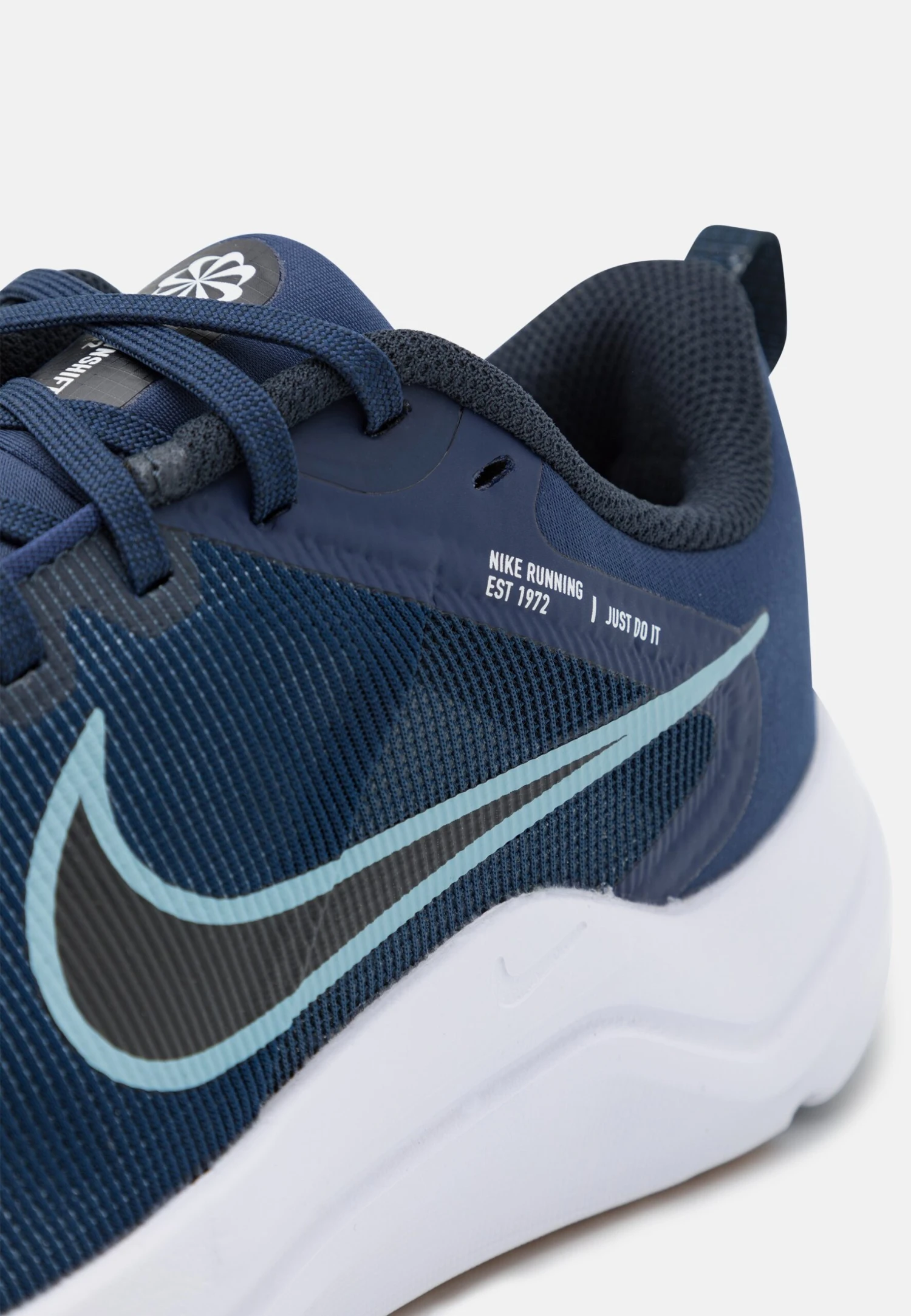 Nike Performance Downshifter 12 - Neutral Running Shoes - Midnight Navy/Worn Blue/Dark Obsidian/Pure Platinum/Gum Light Brown 6 Nike Performance Downshifter 12 - Neutral Running Shoes - Midnight Navy/Worn Blue/Dark Obsidian/Pure Platinum/Gum Light Brown - Image 6