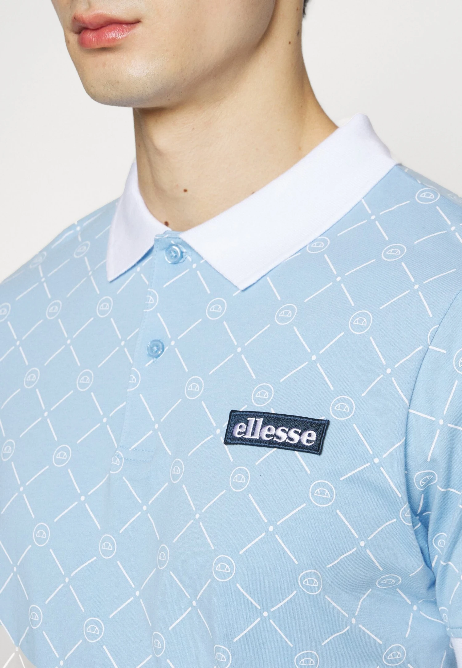 Ellesse Couramento - Polo Shirt - Light Blue 7 Ellesse Couramento - Polo Shirt - Light Blue - Image 7