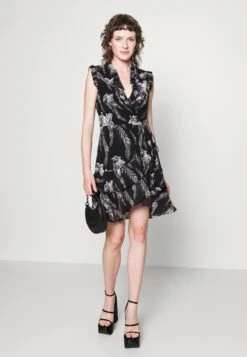 AllSaints Ari Mia Dress - Cocktail Dress / Party Dress - Black -Clothing Sale Store 3932805d1f634dfd85fa7f8e5835b25c