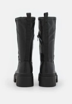 ONLY Shoes Onlbaiza Mid Sock Boot - Platform Boots - Black -Clothing Sale Store 3ee43589163f43b5918e57924fa1fa40