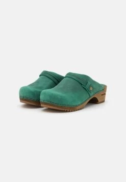 Sanita Ursana Open - Clogs - Dark Green -Clothing Sale Store 4a71c5517a8a41ea830dc12b96ef542e