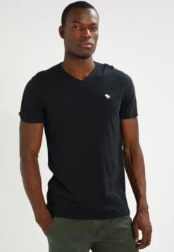 Abercrombie & Fitch Vneck 3 Pack - Basic T-Shirt - White/Black/Grey -Clothing Sale Store 4bb0fc649e7a4bd6bddd10eb89823e18