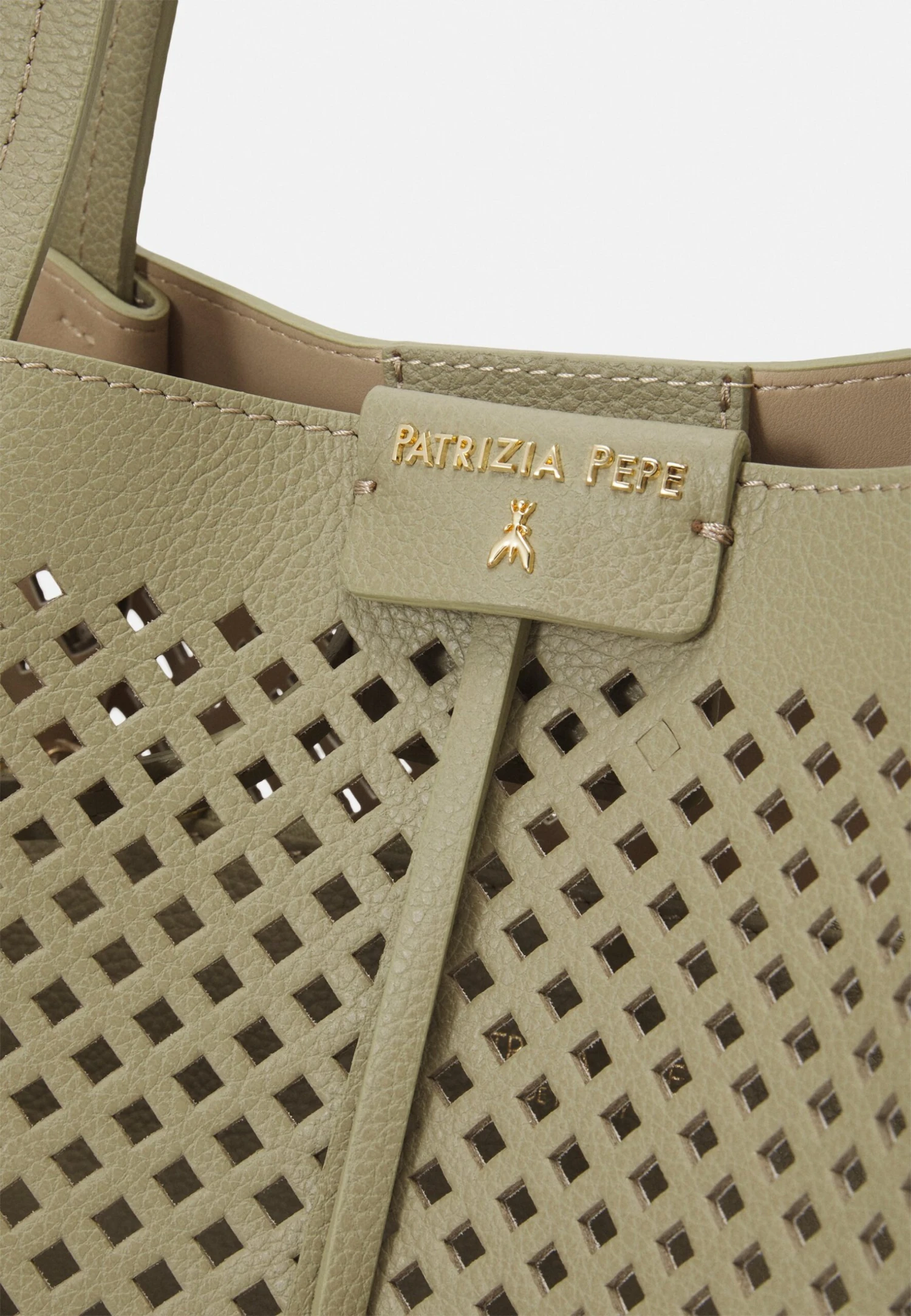 Patrizia Pepe Tote Bag - Sage Green 6 Patrizia Pepe Tote Bag - Sage Green - Image 6