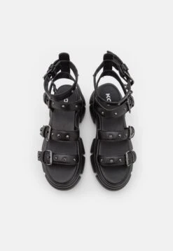 KOI FOOTWEAR Raining Vengeance Charm Platform - Platform Sandals -Clothing Sale Store 4e6ed860bfbb4ebc9f6ea0f355840b59