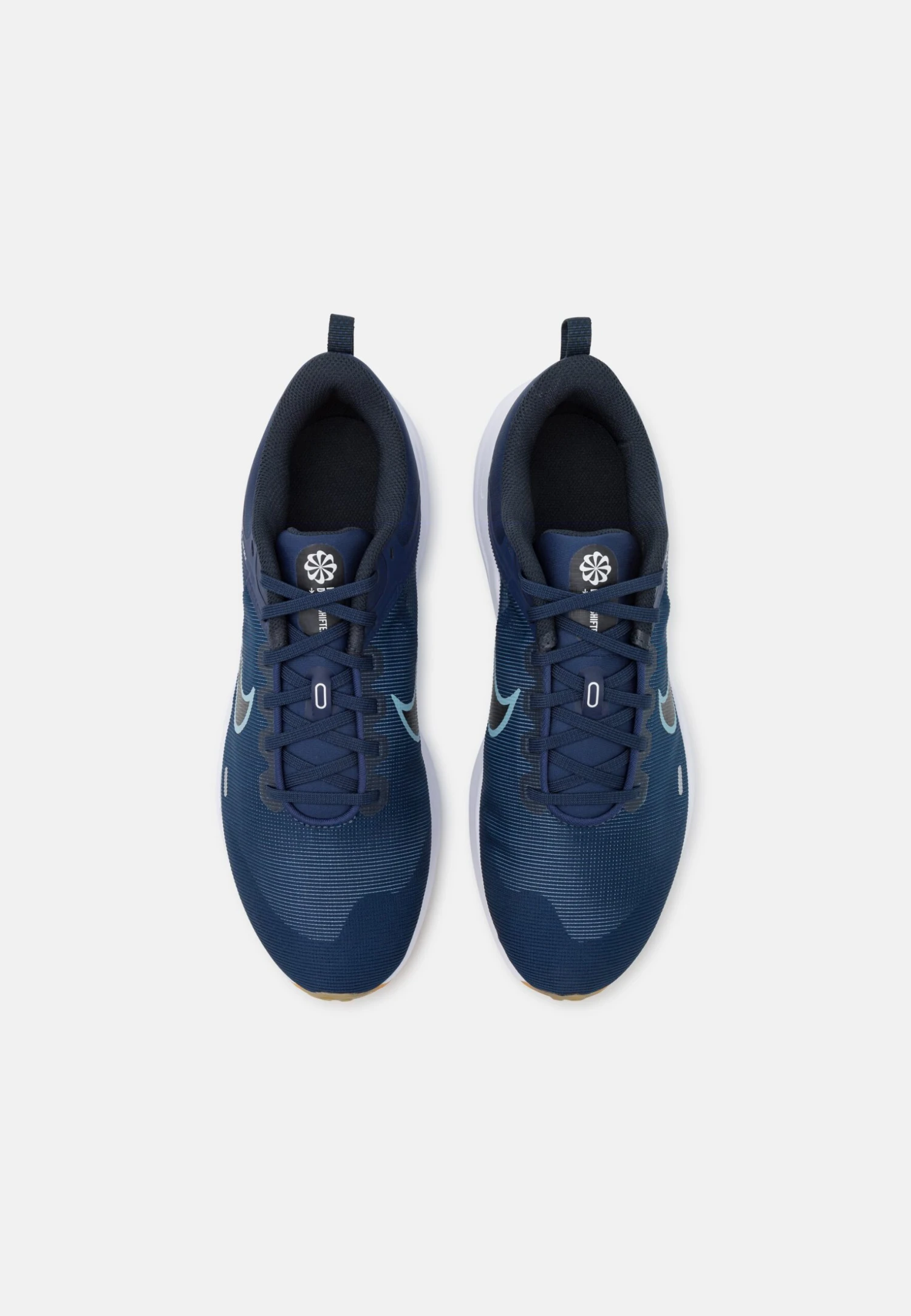 Nike Performance Downshifter 12 - Neutral Running Shoes - Midnight Navy/Worn Blue/Dark Obsidian/Pure Platinum/Gum Light Brown 4 Nike Performance Downshifter 12 - Neutral Running Shoes - Midnight Navy/Worn Blue/Dark Obsidian/Pure Platinum/Gum Light Brown - Image 4