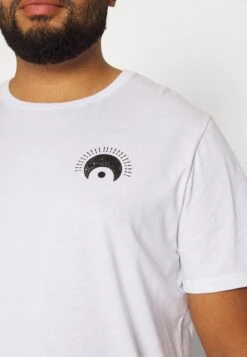 YOURTURN Eye Moon Tee Unisex - Print T-Shirt - White -Clothing Sale Store 56ce331059a24c8899d65fca950cb314