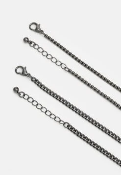 Jack & Jones Jacbaza Necklace 2 Pack - Necklace - Black -Clothing Sale Store 61efbb04c24f49e2917860a417e0864d