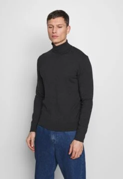 Pier One 2 Pack - Basic Turtleneck - Jumper - Black/Mottled Dark Grey -Clothing Sale Store 64859ccdc4f946bdaf35ce7992142af6