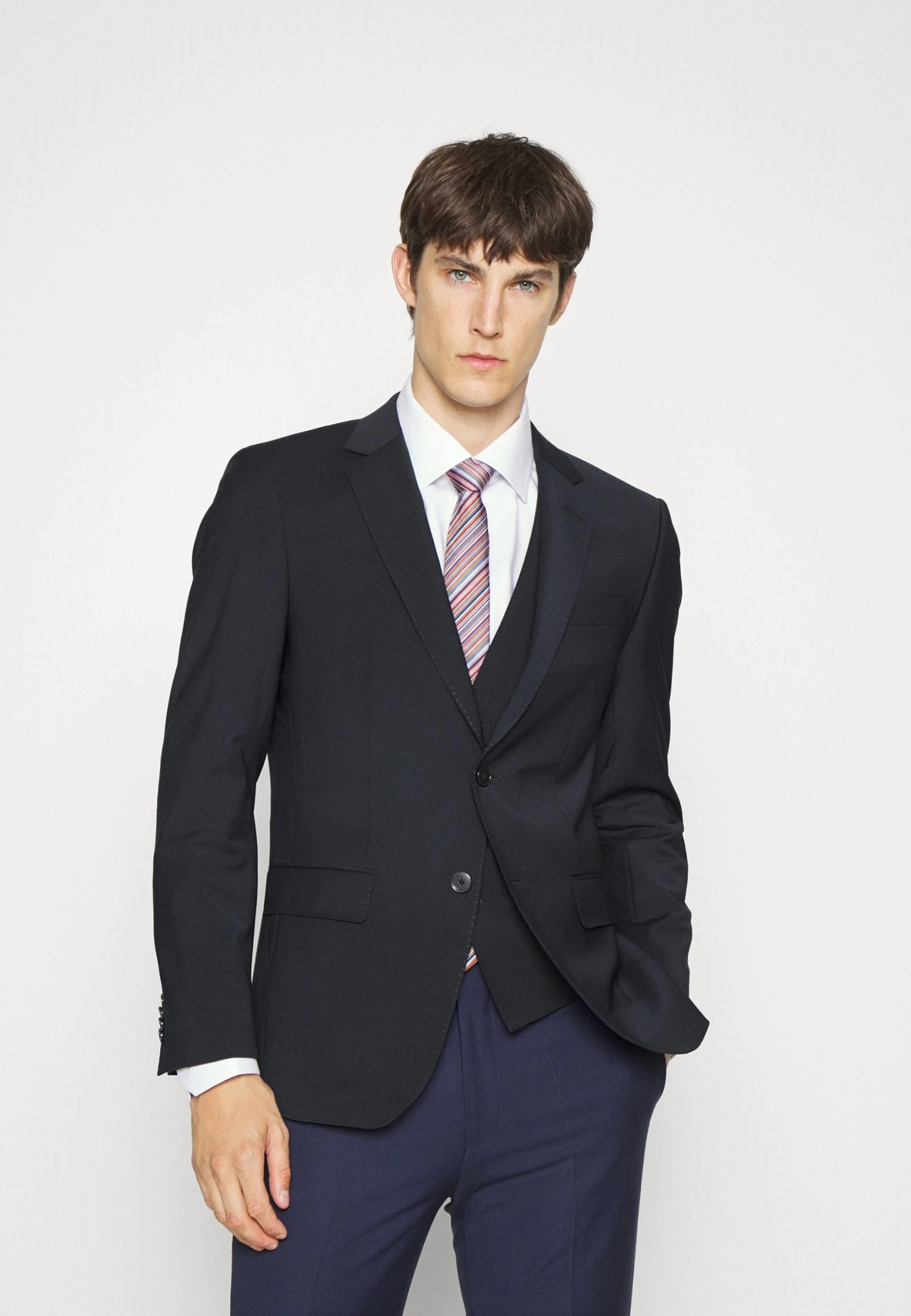 Boss Huge - Suit Jacket - Dark Blue 1 Boss Huge - Suit Jacket - Dark Blue