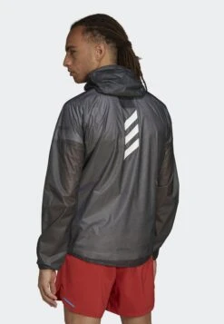 ADIDAS PERFORMANCE Terrex Agravic 2.5-Layer Rain - Waterproof Jacket - Black -Clothing Sale Store 6970eafbb76c4e3fbb821e0ec8b31a2c