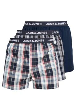 Jack & Jones Jaccheck 3 Pack - Boxer Shorts - Navy 8 Jack & Jones Jaccheck 3 Pack - Boxer Shorts - Navy -Clothing Sale Store 69983f98f9d04768b63f33f62791d373