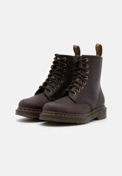 Dr. Martens 1460 Unisex - Lace-Up Ankle Boots - Dark Brown Crazy Horse -Clothing Sale Store 69f39086133d49d79144e9a21a25e349
