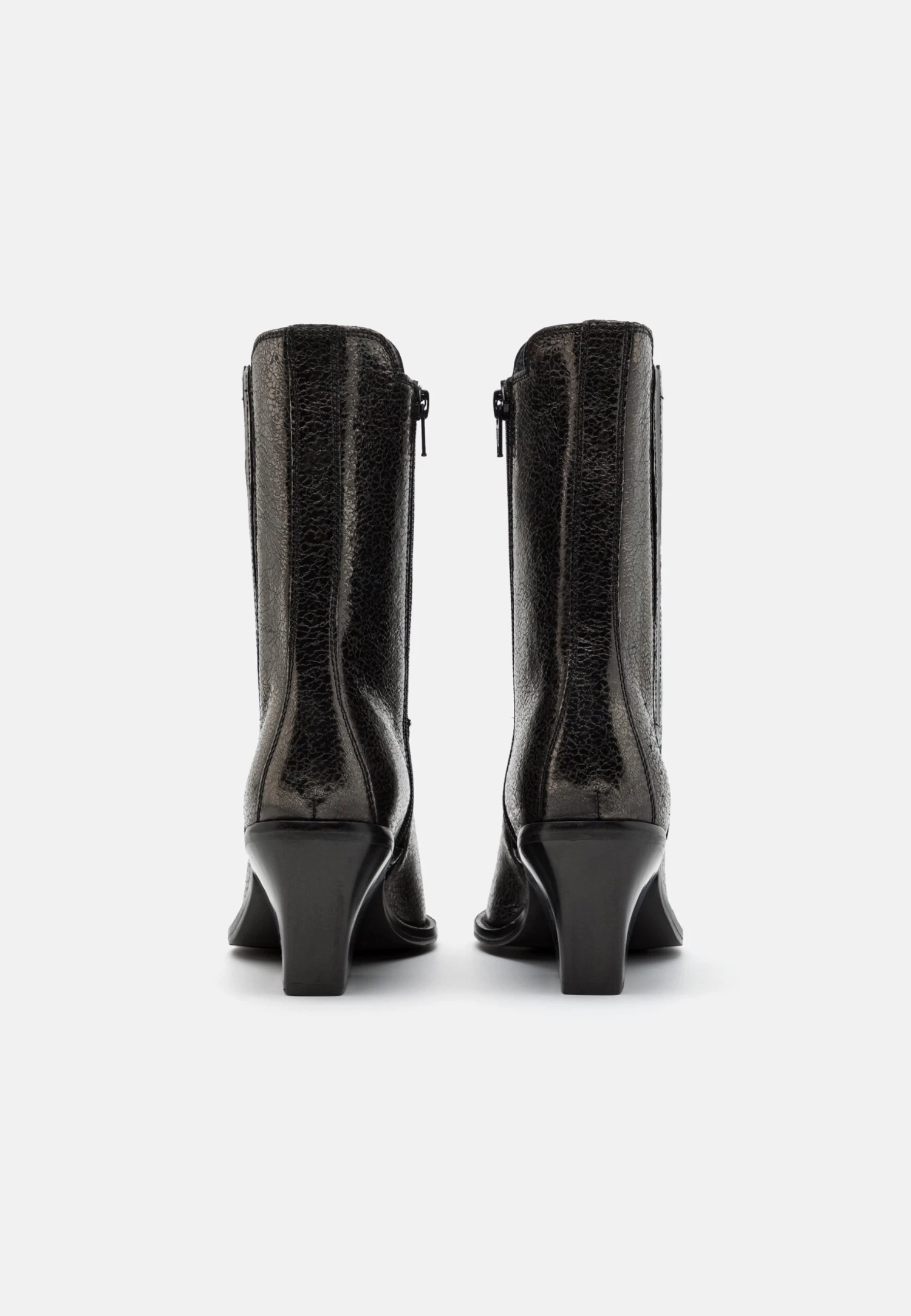 Bronx Next Low Kole - Cowboy/Biker Ankle Boot - Gunmetal 4 Bronx Next Low Kole - Cowboy/Biker Ankle Boot - Gunmetal - Image 4