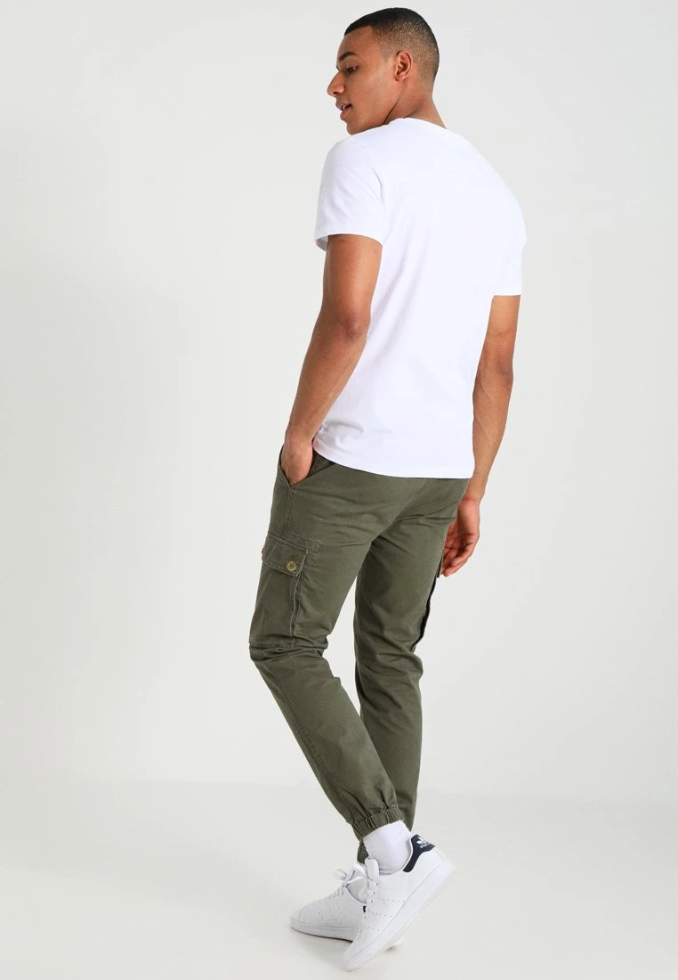 Pier One Cargo Trousers - Olive 3 Pier One Cargo Trousers - Olive - Image 3