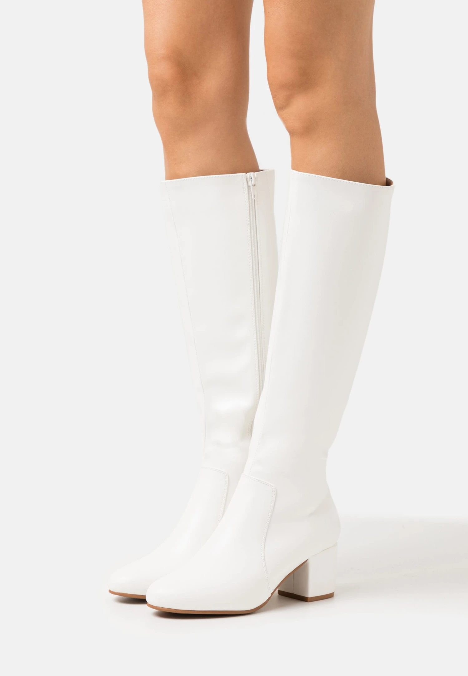 Anna Field Boots - White 1 Anna Field Boots - White
