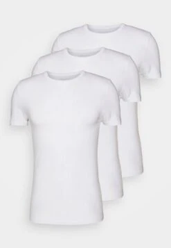 Pier One 3 Pack Muscle Fit- Basic T-Shirt - White 8 Pier One 3 Pack Muscle Fit- Basic T-Shirt - White -Clothing Sale Store 74e6dafee9a04fa989c9d0d0b4d2897f