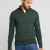 Pier One Jumper - Mottled Dark Green