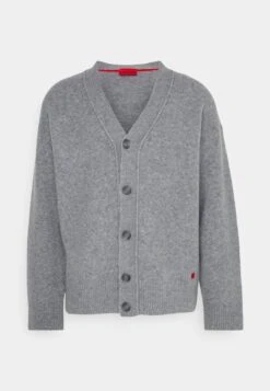 Hugo Sopro - Cardigan - Medium Grey -Clothing Sale Store 79f1f77a2b1f4dde82d87a8b357593a2
