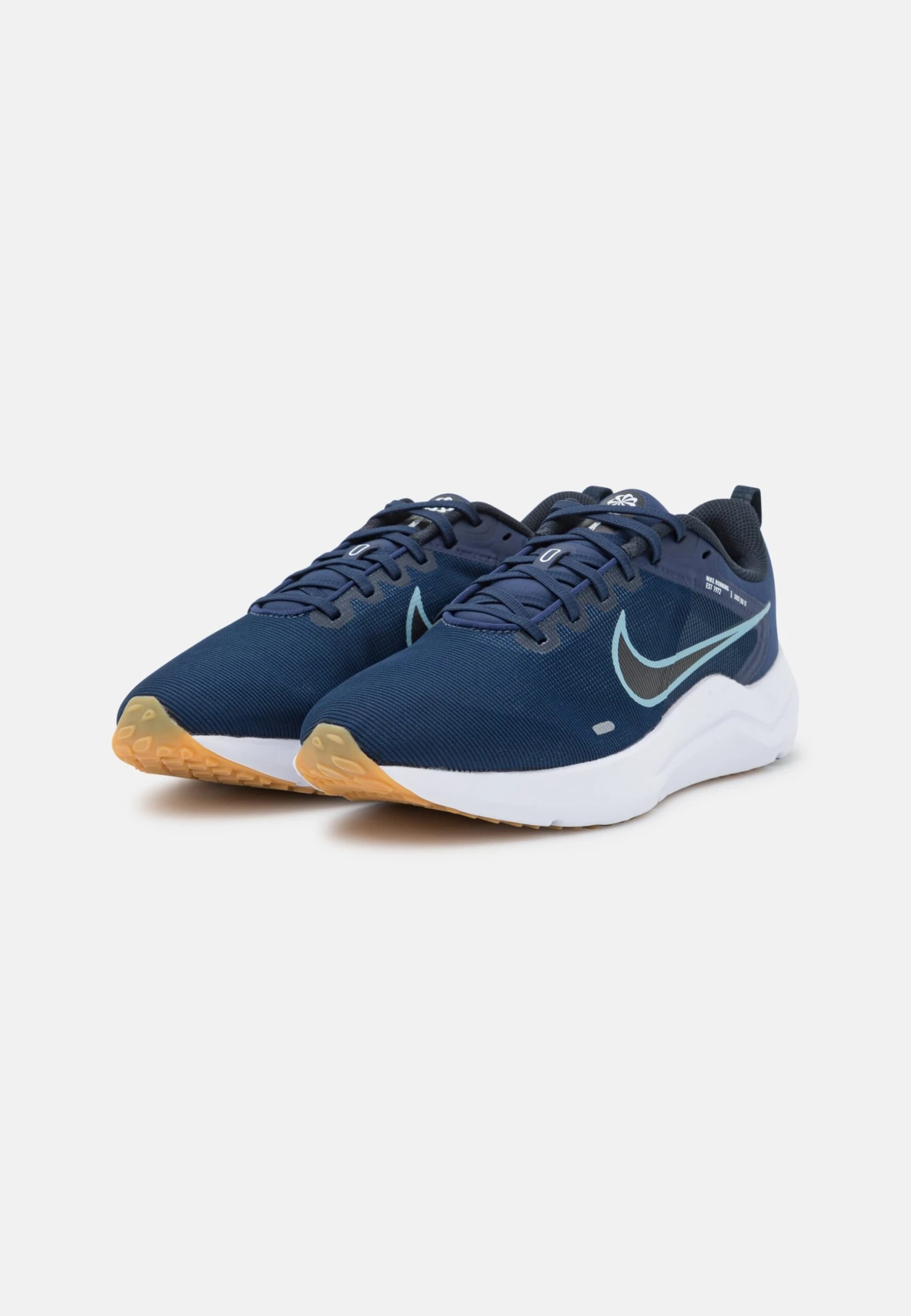 Nike Performance Downshifter 12 - Neutral Running Shoes - Midnight Navy/Worn Blue/Dark Obsidian/Pure Platinum/Gum Light Brown 2 Nike Performance Downshifter 12 - Neutral Running Shoes - Midnight Navy/Worn Blue/Dark Obsidian/Pure Platinum/Gum Light Brown - Image 2