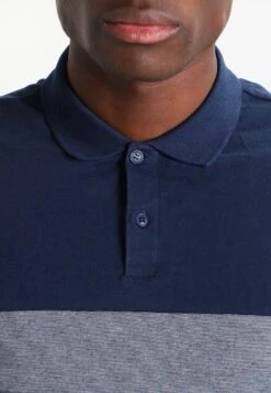 Pier One Polo Shirt - Dark Blue/Mottled Grey -Clothing Sale Store 867edff9fa1d4fa2bf2982c7c68448ba