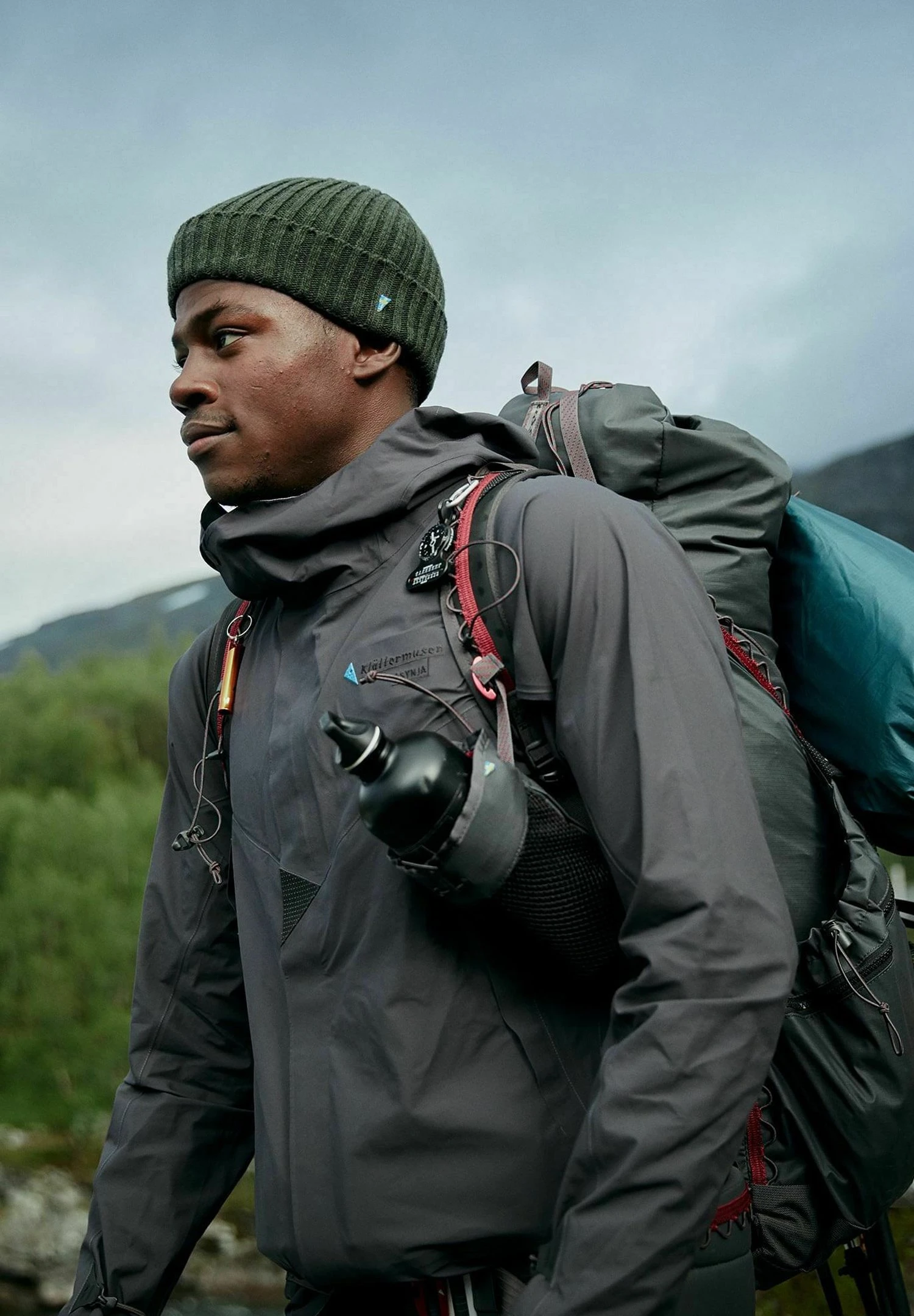 Klättermusen Asynja - Outdoor Jacket - Raven 8 Klättermusen Asynja - Outdoor Jacket - Raven - Image 8