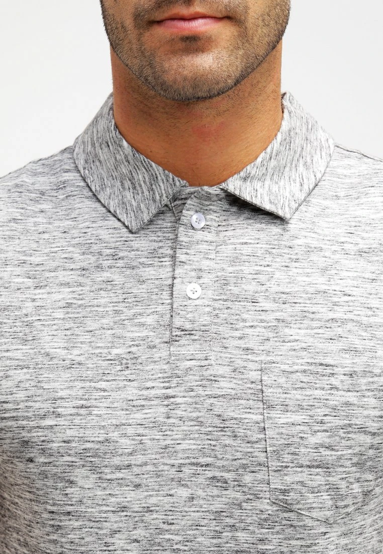 Pier One Polo Shirt - Grey Melange 4 Pier One Polo Shirt - Grey Melange - Image 4