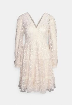 Needle & Thread Celestia Ribbon Mini Dress - Cocktail Dress / Party Dress - Champagne -Clothing Sale Store 962aa03e180e4d0bbca508981c342aed