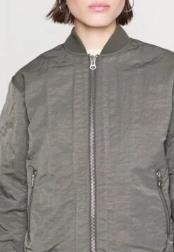 SAMSØE SAMSØE Mae Bomber - Bomber Jacket - Dark Brindle -Clothing Sale Store 9c5e1f1eae8047ccb5634725923c70a1