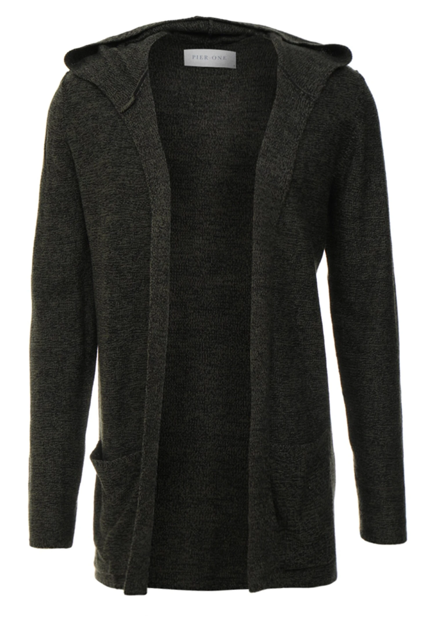 Pier One Cardigan - Black/Olive 6 Pier One Cardigan - Black/Olive - Image 6