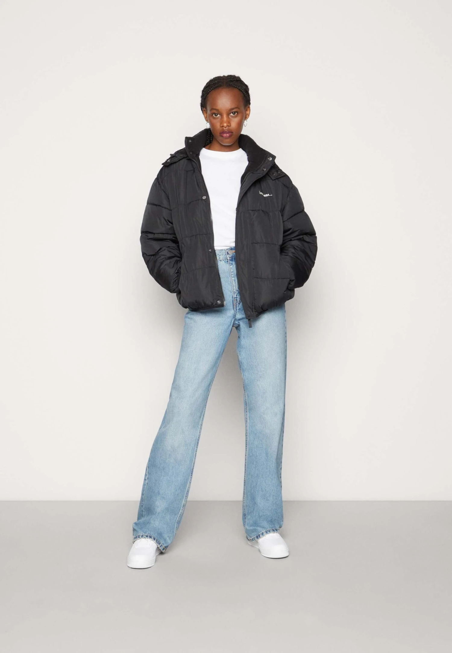 Iets Frans... Hooded Puffer Jacket - Winter Jacket 2 Iets Frans... Hooded Puffer Jacket - Winter Jacket - Image 2