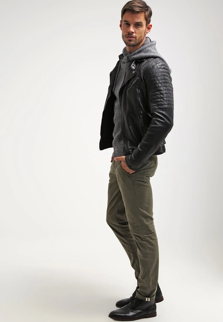 Pier One Hoodie - Dark Grey Melange 2 Pier One Hoodie - Dark Grey Melange - Image 2