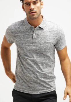 Pier One Polo Shirt - Grey Melange