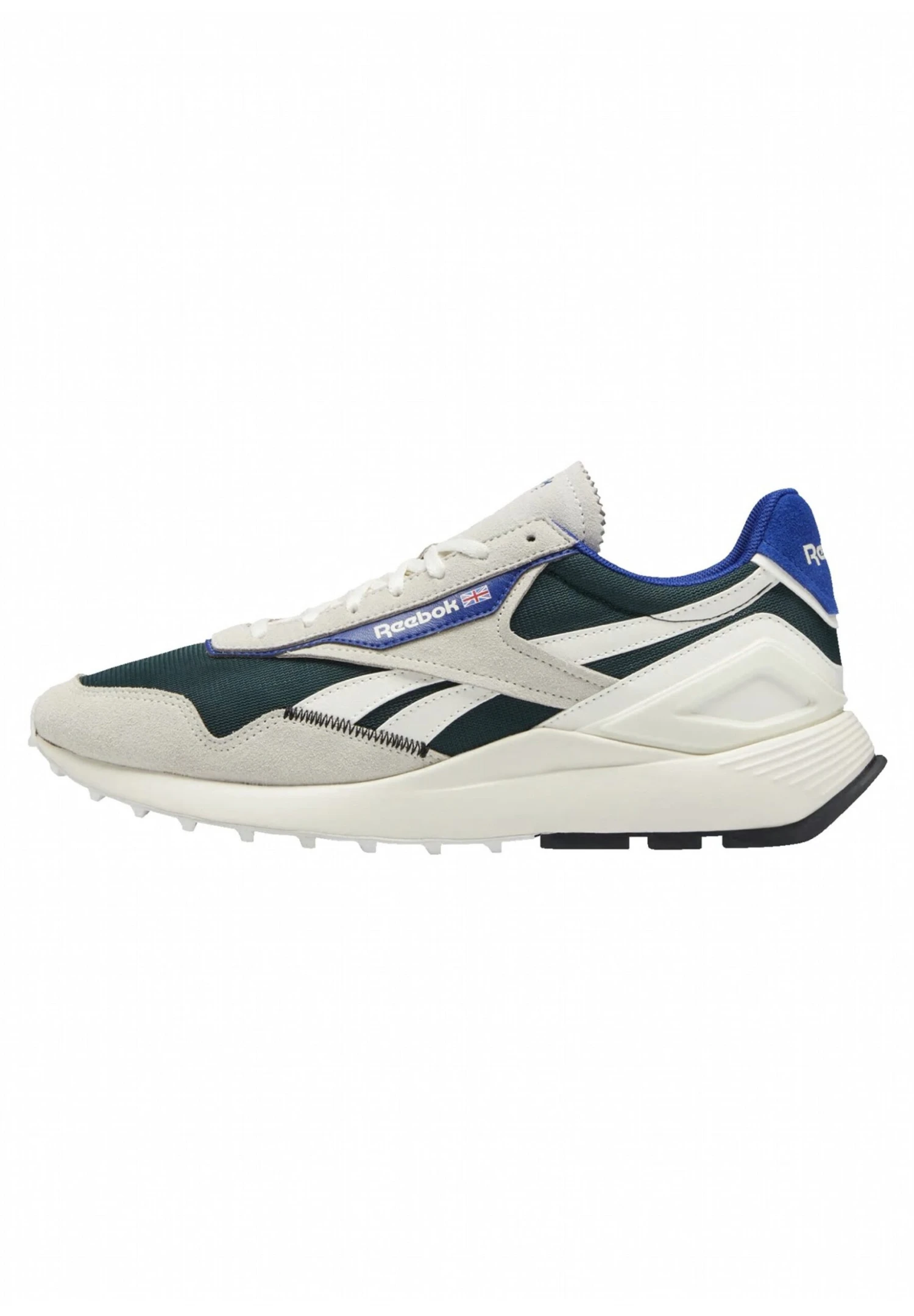 Reebok Classic Trainers - Chalk/Forest Green/Classic Cobalt 1 Reebok Classic Trainers - Chalk/Forest Green/Classic Cobalt