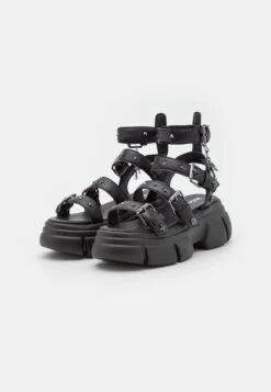 KOI FOOTWEAR Raining Vengeance Charm Platform - Platform Sandals -Clothing Sale Store ada6bd48d92944c2a4d18b07819871d4