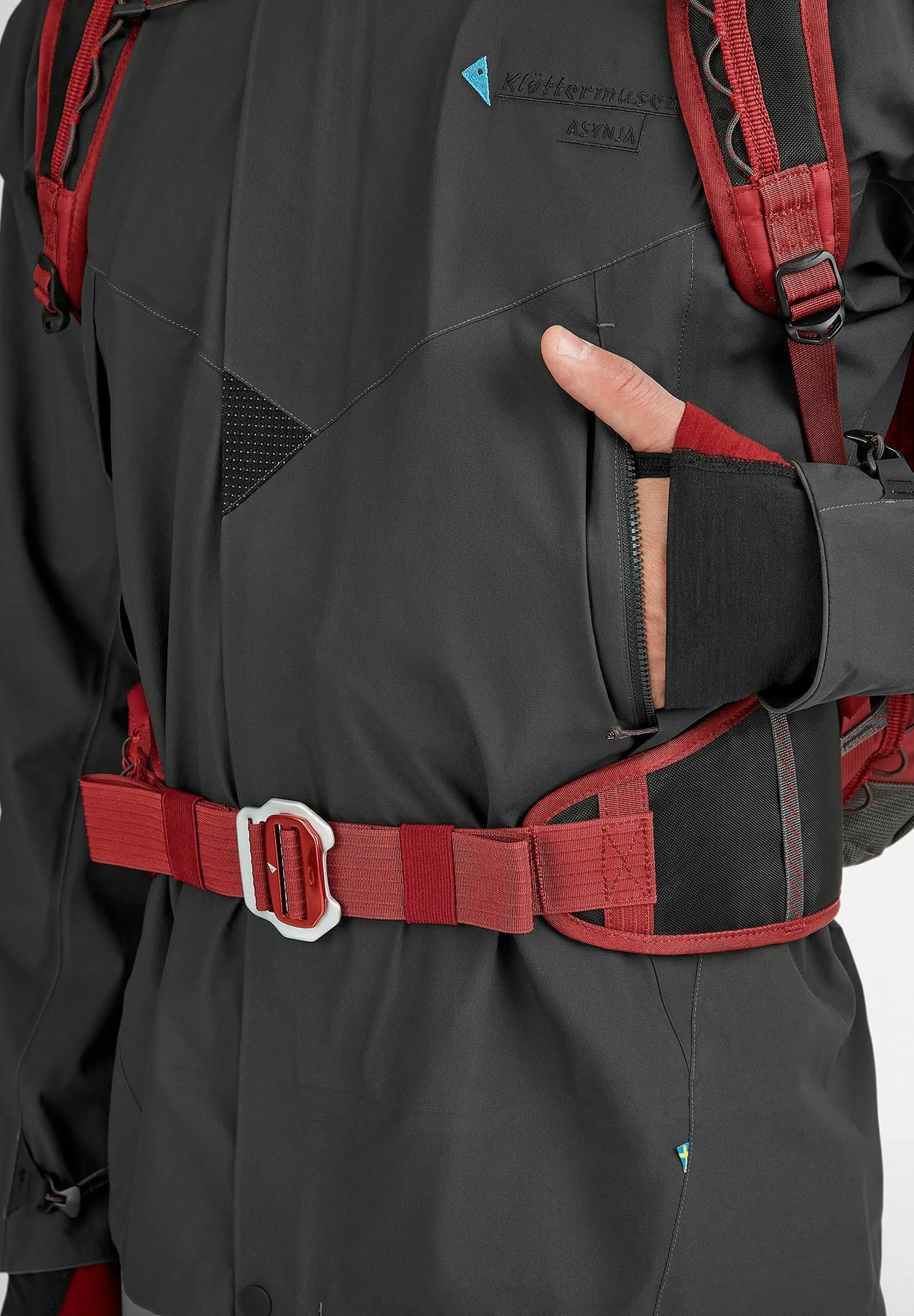 Klättermusen Asynja - Outdoor Jacket - Raven 6 Klättermusen Asynja - Outdoor Jacket - Raven - Image 6